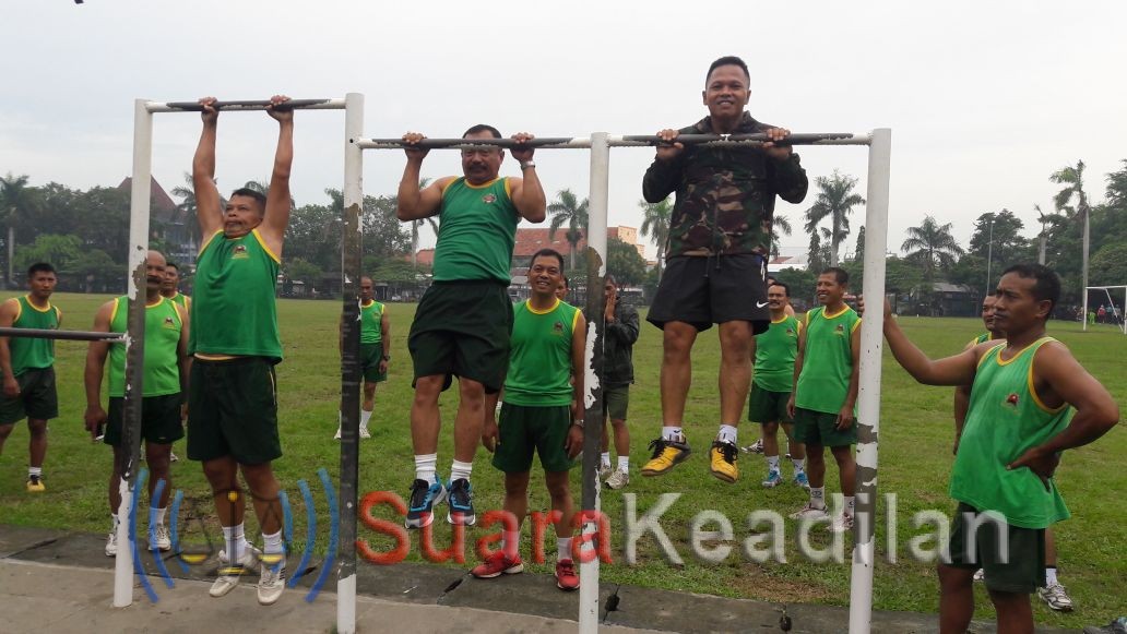 Jaga NKRI Prajurit Kodim 0710 Harus Sehat dan Selalu Jaga Kebugaran