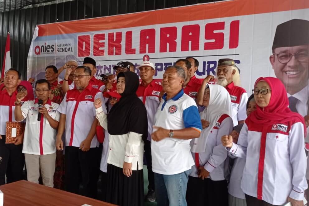 Tokoh Masyarakat Kendal Deklarasi Pemenangan Anies Presiden, Mulai  Eks Kades-Eks Bupati