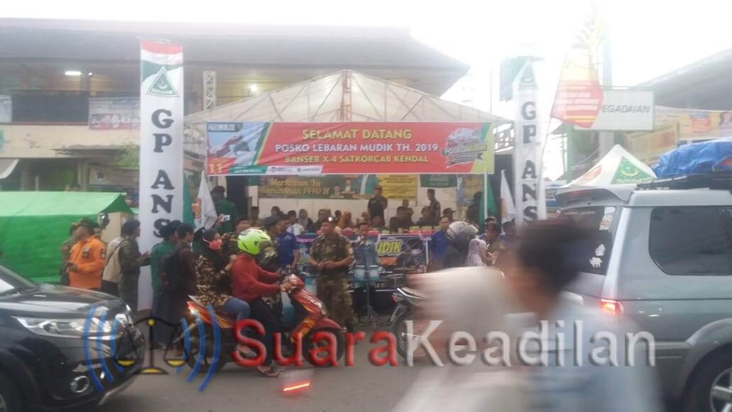 Ansor-Banser Weleri Launching Posko Pengamanan Lebaran
