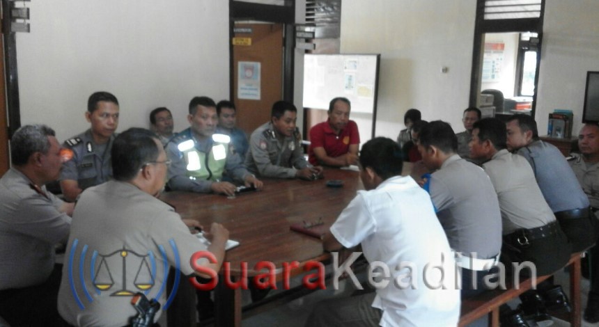 Kapolsek Comal Beri Arahan dan Penekanan Tugas Pada Anggota.