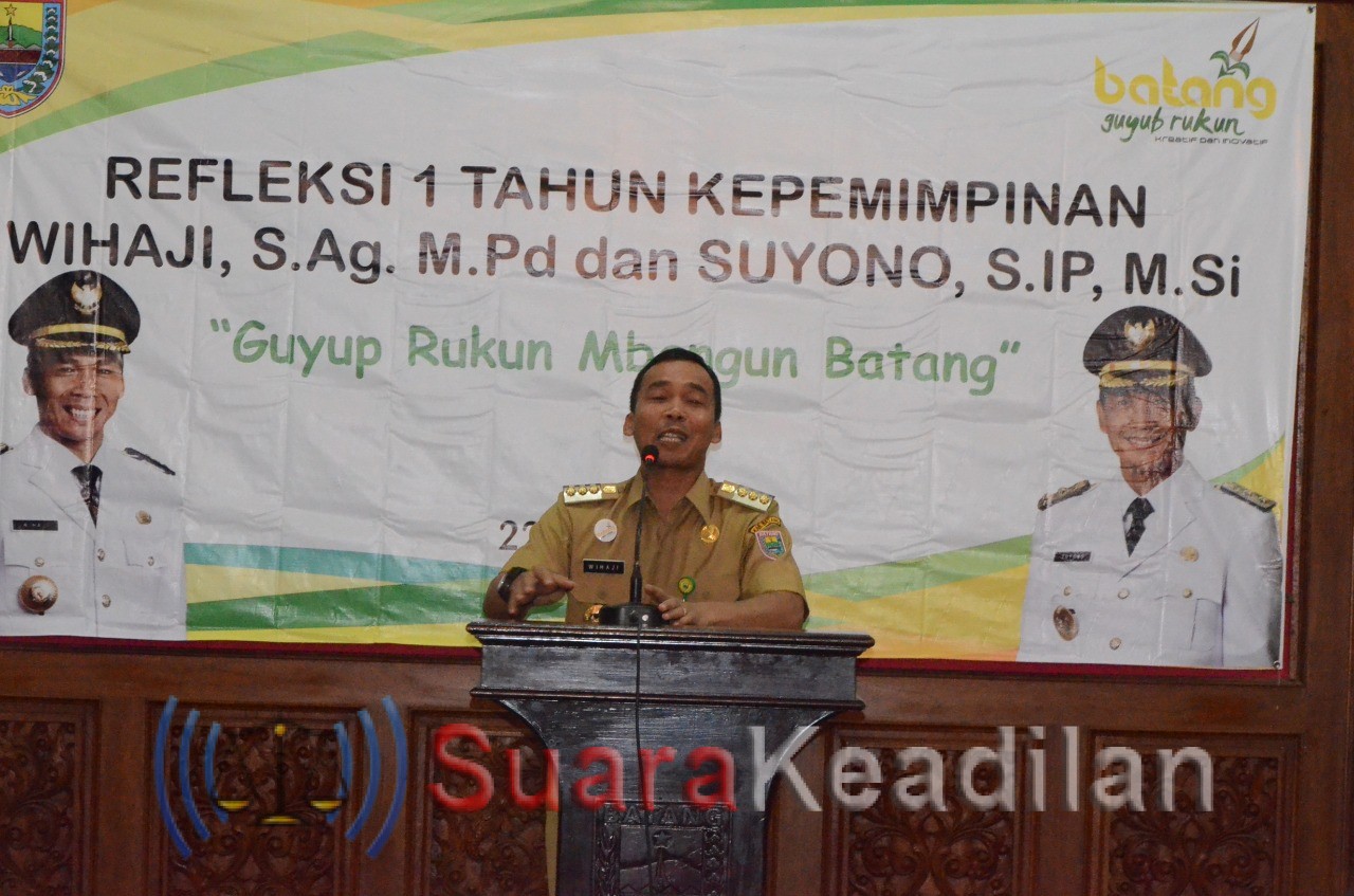 Setahun Dipimpin Wihaji-Suyono Batang Semakin Maju