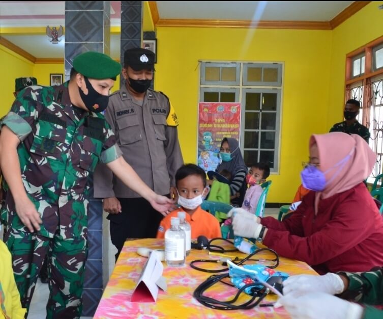 Dandim Kendal Minta Akhir Januari Semua Anak Sudah Divaksin