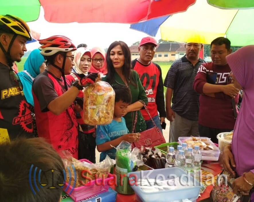 Diah Kartika Ajak Pedagang Pasar Kaget Tugu Tani Ikut Pelatihan Packaging