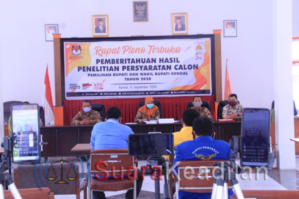 Ketua KPU: Ketiga Pasangan Cabup-Cawabup Belum Penuhi Syarat Administrasi