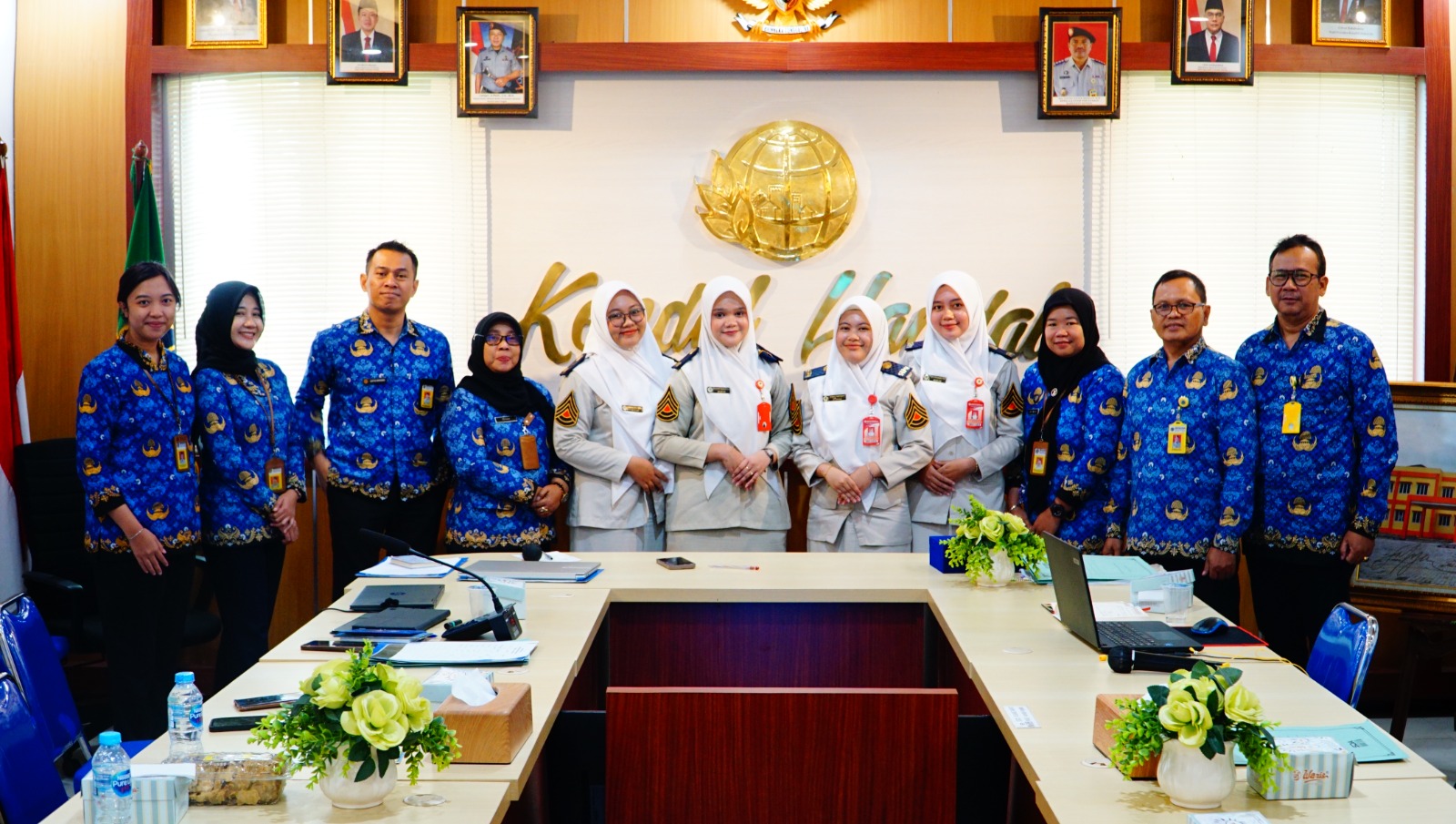 Seminar Hasil KKNP-PTLP Oleh Taruni STPN Di Kantor Pertanahan Kabupaten Kendal