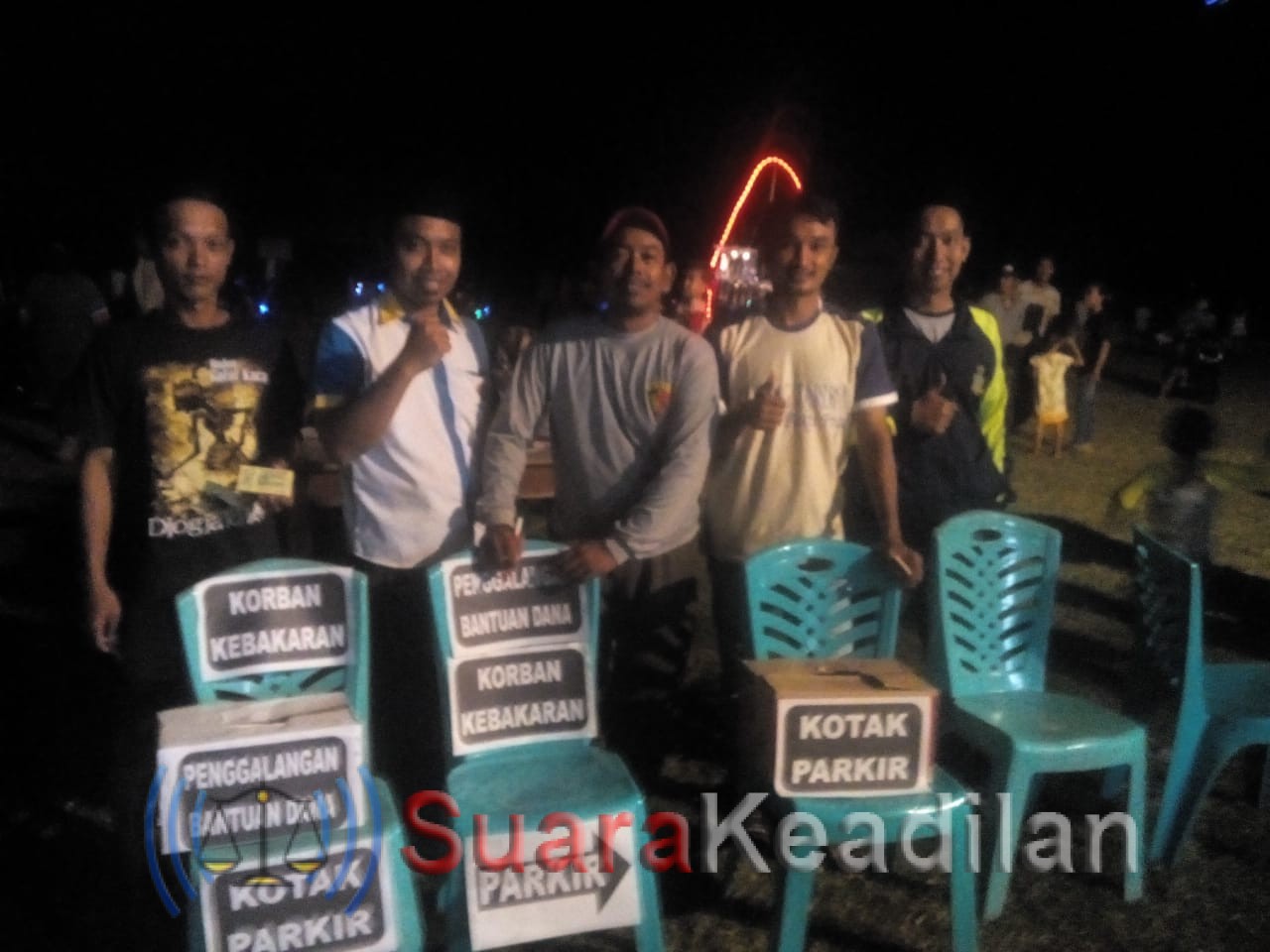 Karang Taruna Mororejo Galang Dana Korban Kebakaran