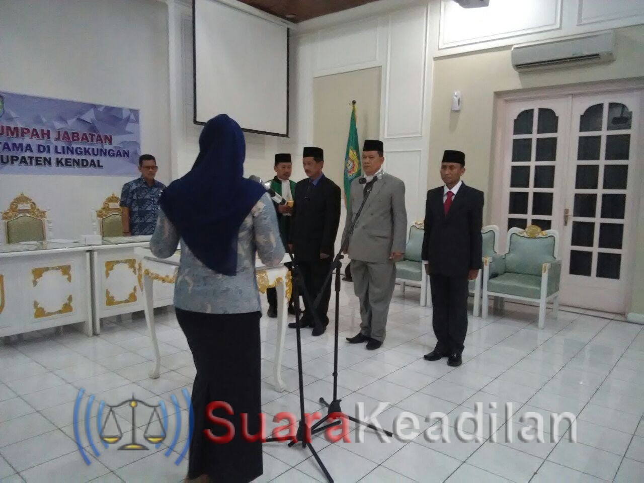Bupati Kendal dr Mirna Annisa Melantik 3 Pejabat Tinggi Pratama