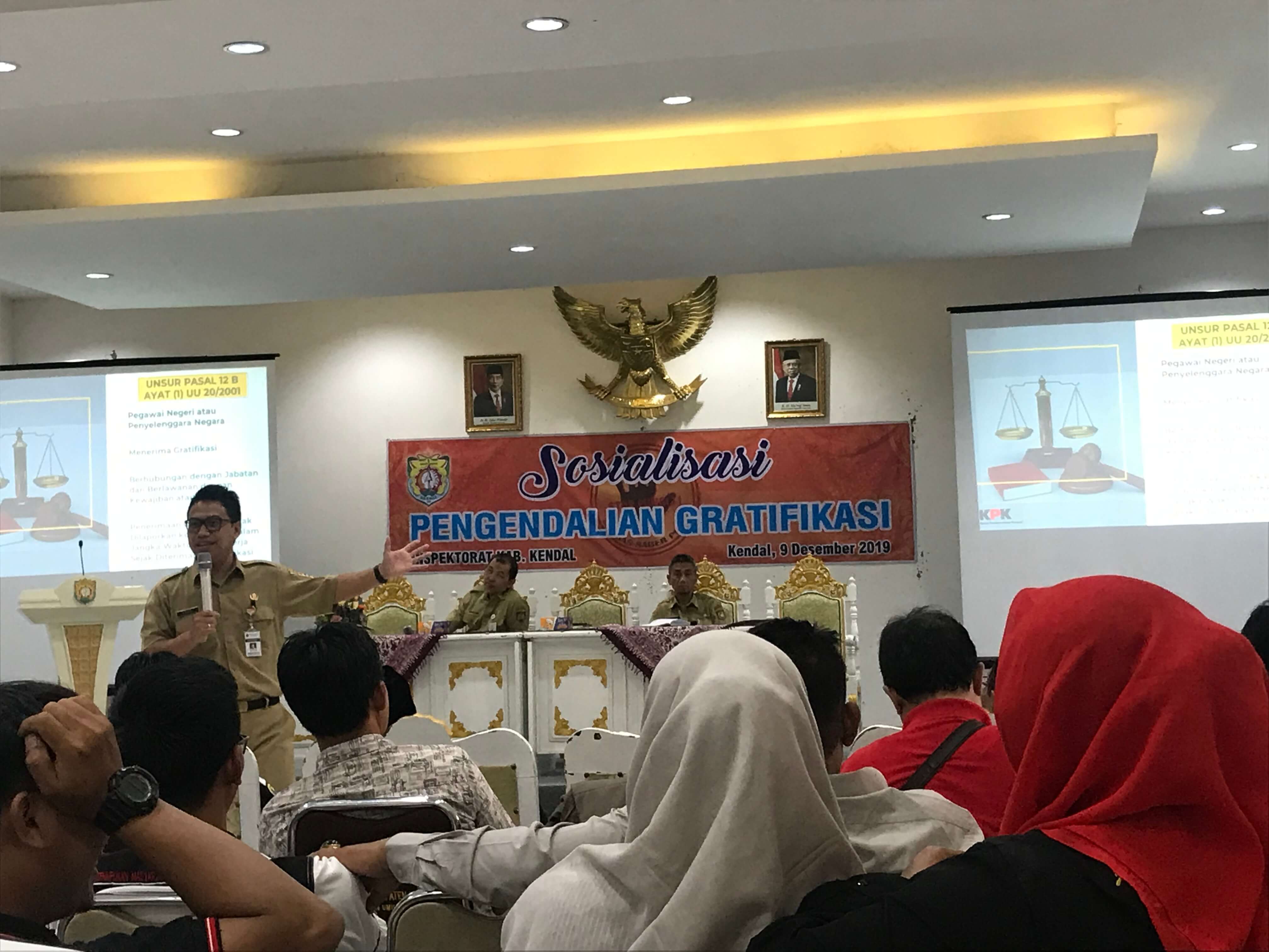 Tatang: Laporan Gratifikasi Ke Inspektorat Nol