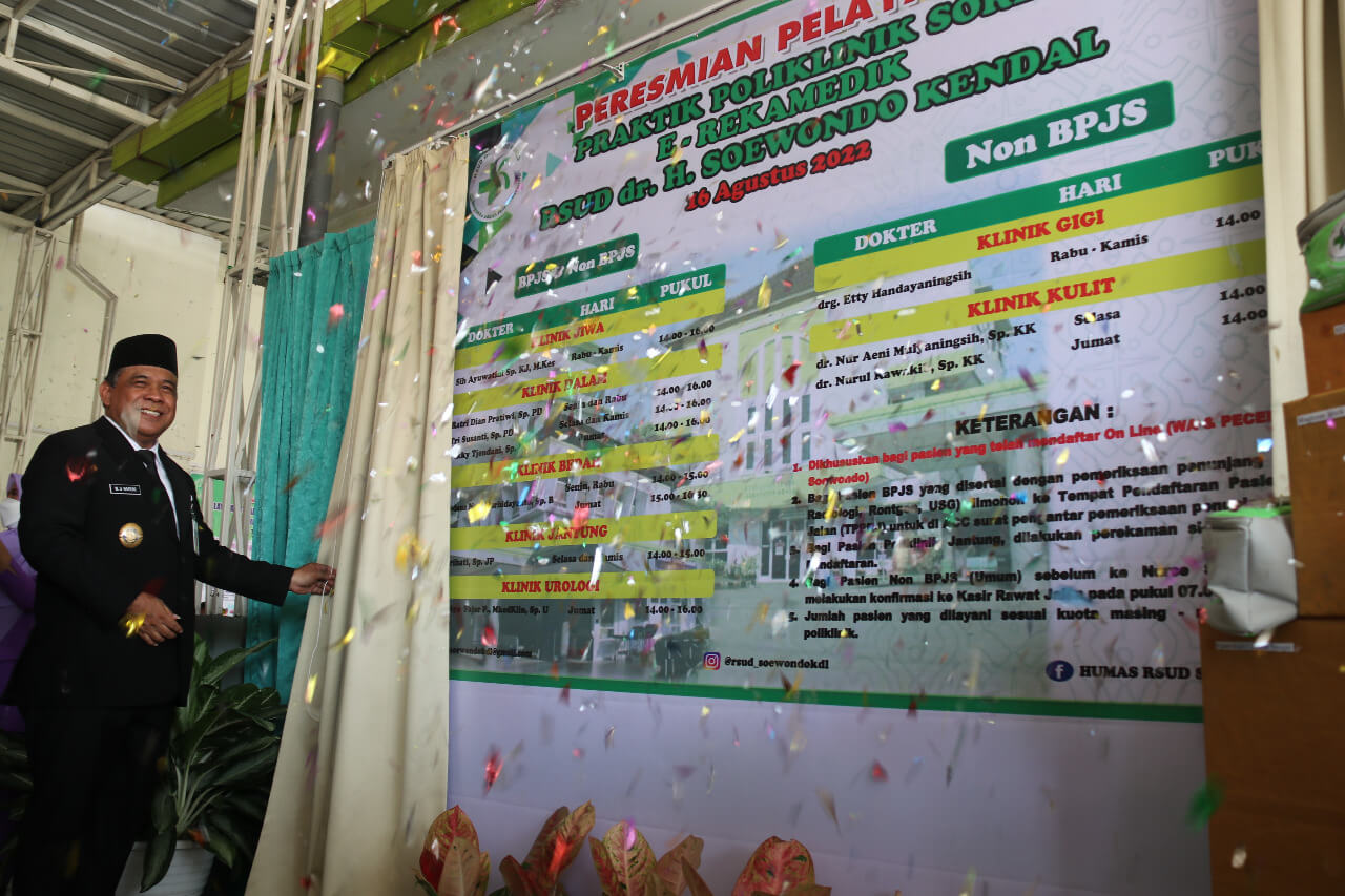 Poliklinik Sore Diresmikan, Wabup Minta Pelayanan Kesehatan Ditingkatkan