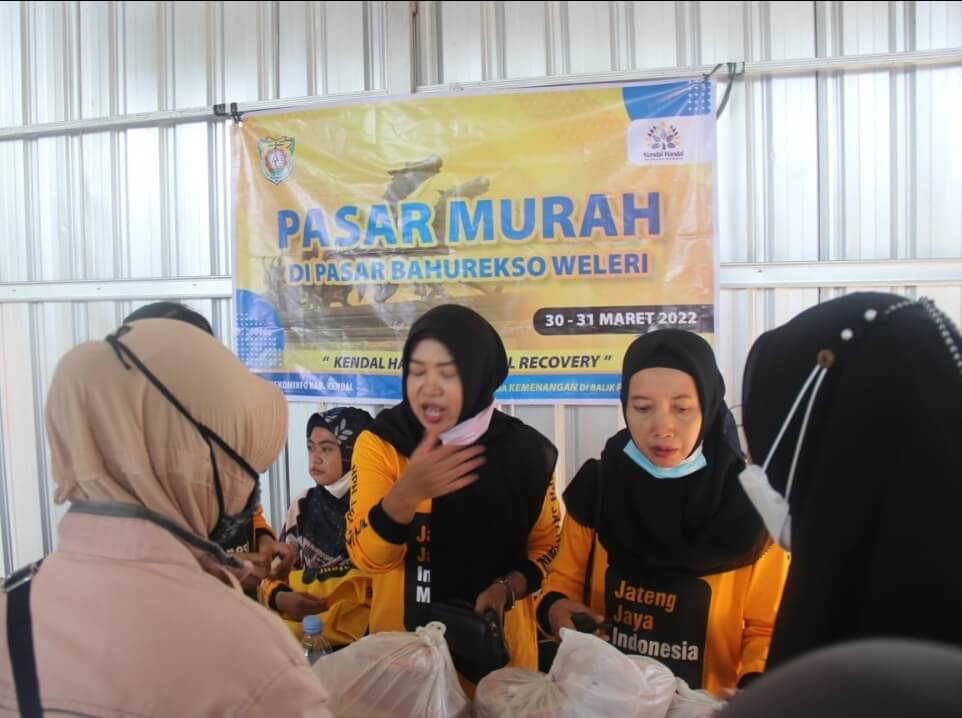 Bantu Warga Kurang Mampu, Pemkab Kendal Jual 1700 Paket Sembako Murah