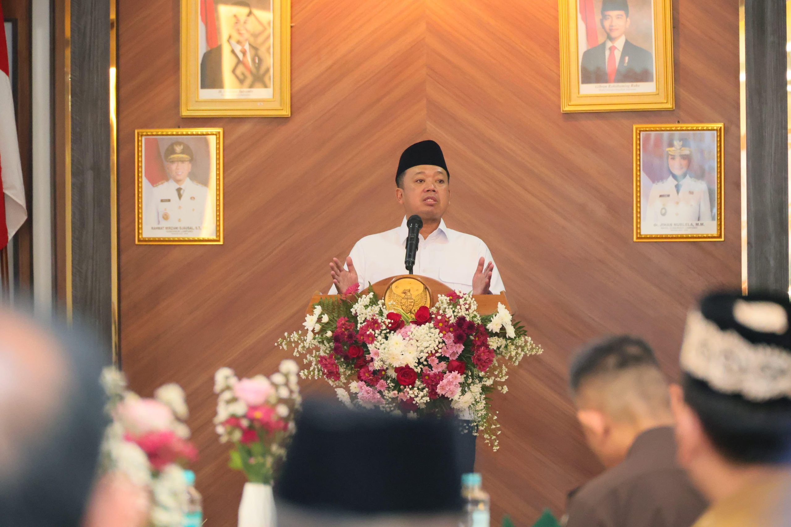 Saksikan Penandatanganan MoU di Lampung, Menteri Nusron Ajak Tokoh Agama Kawal Sertipikasi Tanah Wakaf