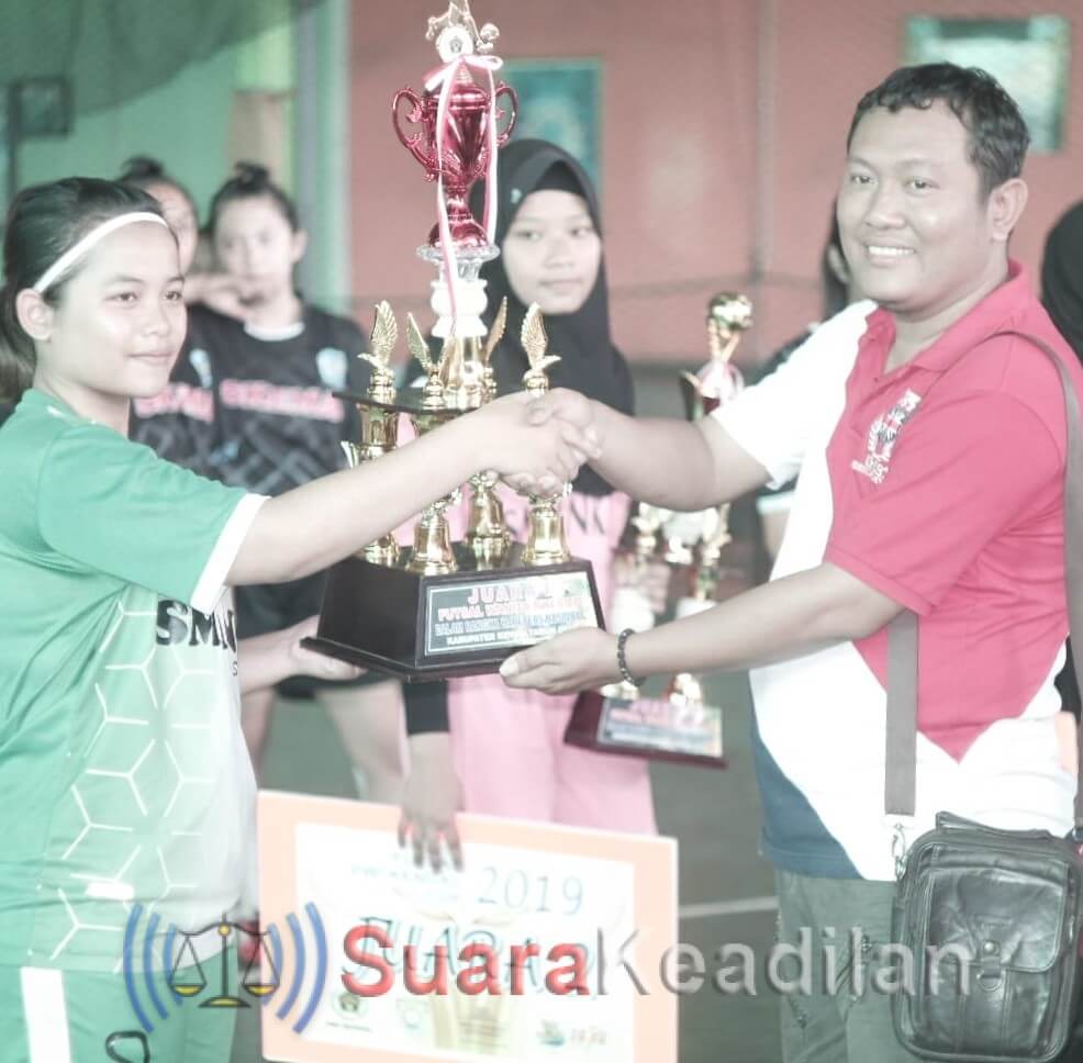 SMANSA Juara 1 Turnamen Futsal PWI Kendal CUP 2019
