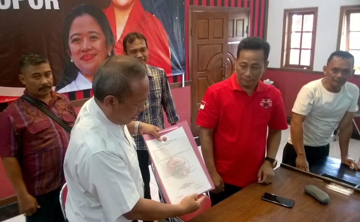 Agus Sugianto Daftar Bacawabup Di DPD PDIP Jawa Tengah