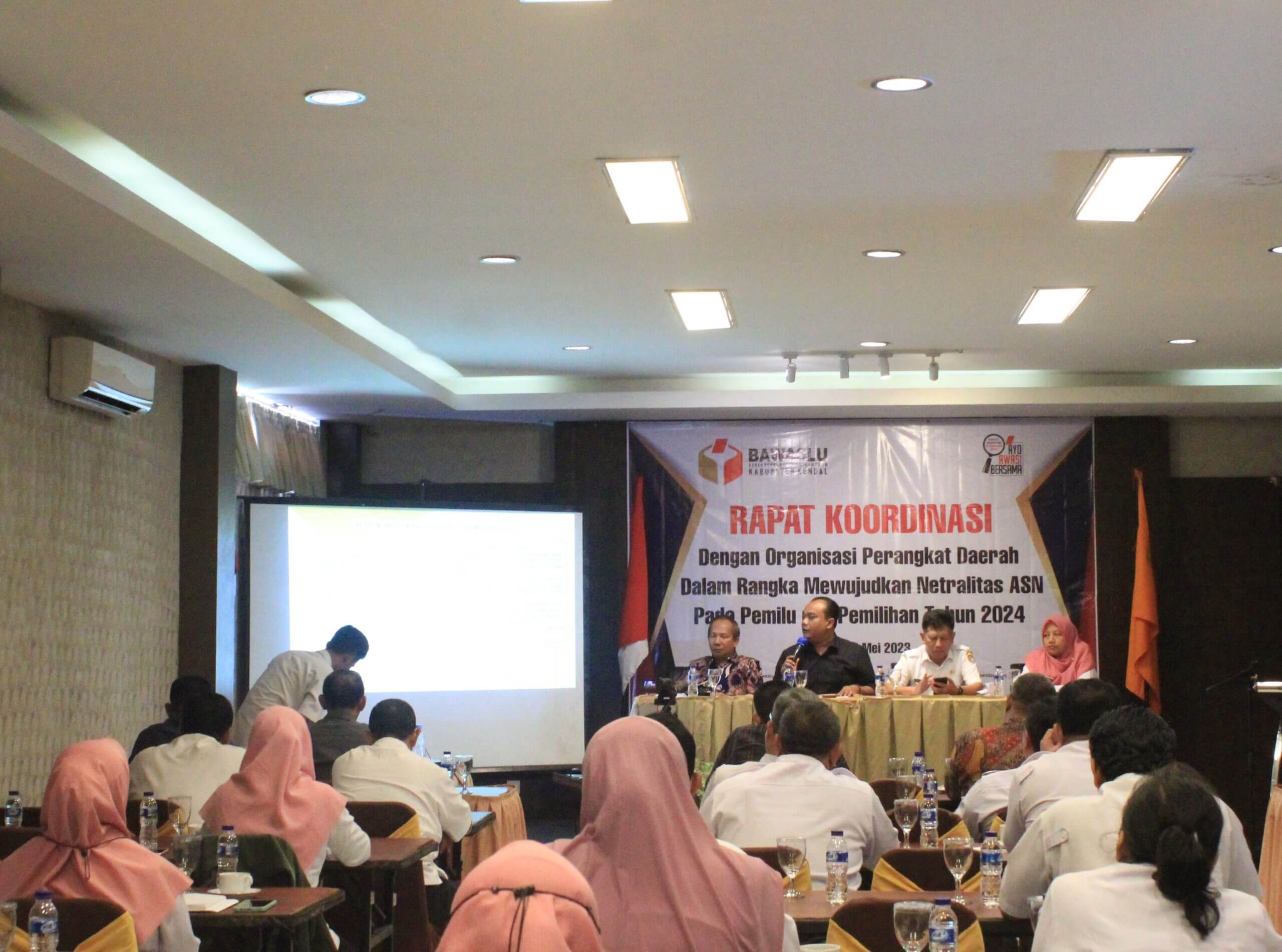 Bawaslu Kendal Minta ASN Netral Di Pemilu 2024 