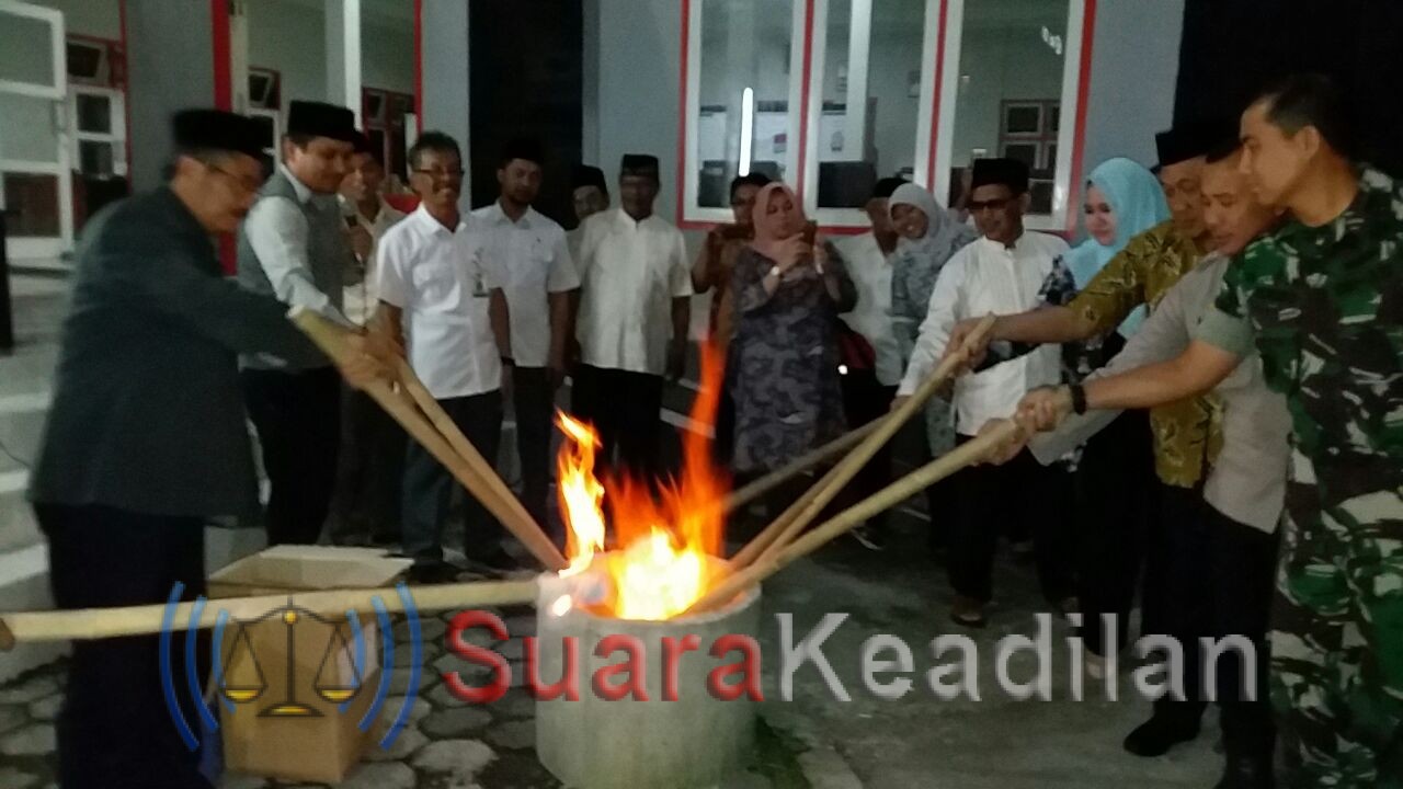 8.669 Surat Suara Rusak dan 12 Surat Suara Lebih Dimusnahkan