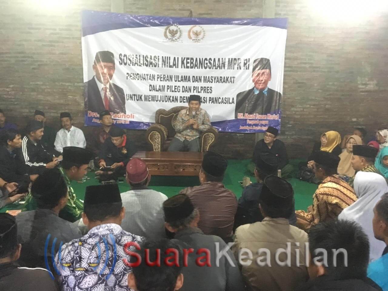 Fadholi Ajak Tomas Sukseskan Pemilu dan Pilpres