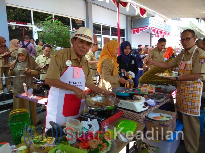 Nasi Goreng Merdeka ala Camat Kaliwungu Juarai Lomba Memasak Pemkab Kendal