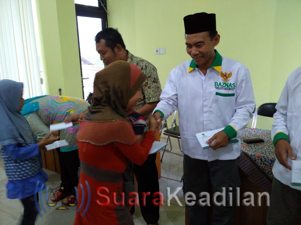 PWI, Baznas Dan Pemdes Penanggulan Gelar Santunan Anak Yatim