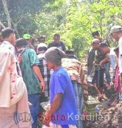 Pemakaman 3 Warga Grobogan Yang Tewas Kecelakaan Berlangsung Haru