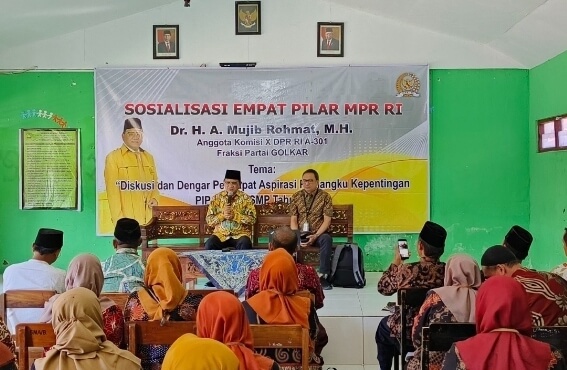 Guru SMK Al Mashudiyah Diberikan Sosialisasi Empat Pilar Kebangsaan