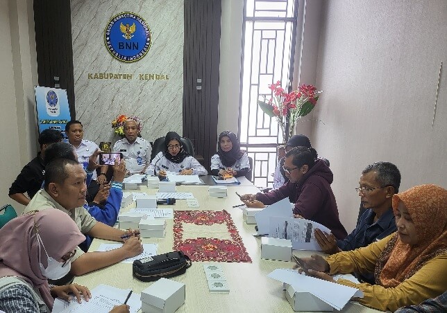 Minimalisir Peredaran Narkoba, BNNK Kendal Genjot Sosialisasi P4GN
