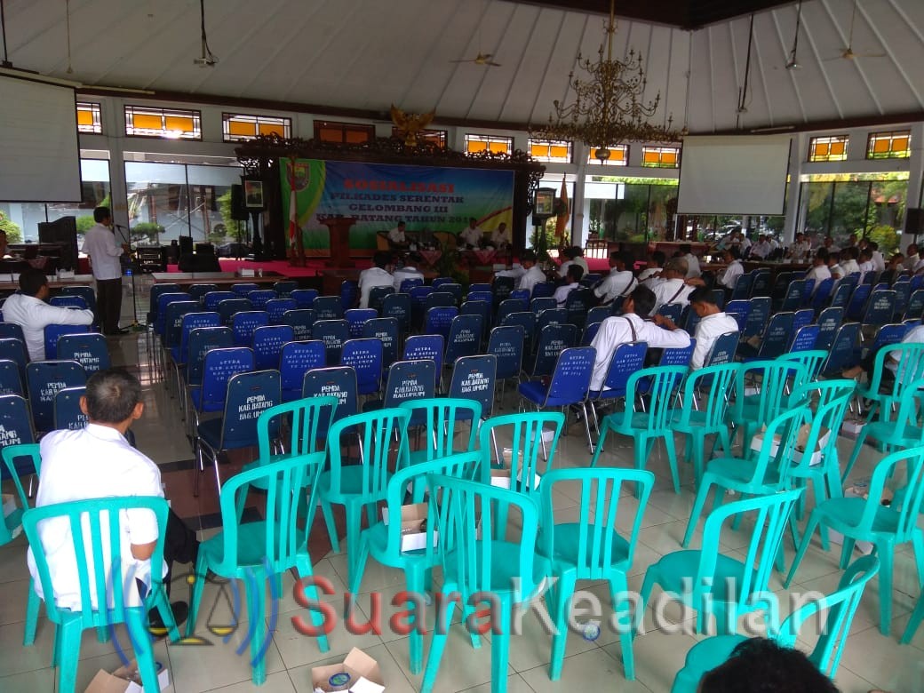 Bupati Tak Hadiri Sosialisasi Pilkades Serentak, Peserta Berbondon-Bondong Mendahului Pulang