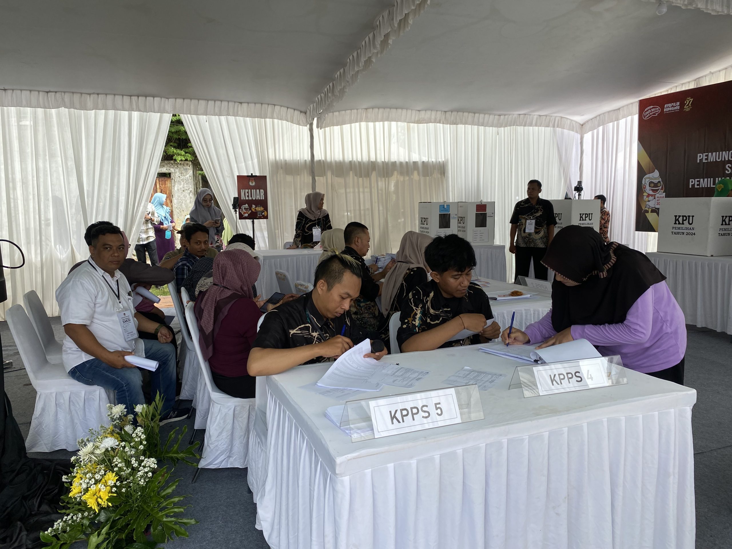 Minimalisir Salah Coblos, KPU Kendal Gelar Simulasi