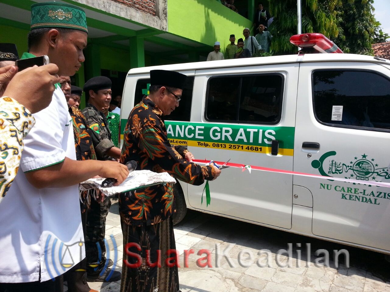 PCNU Kendal Launching Ambulan Gratis