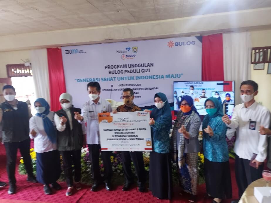 Bulog Bantu Beras Fortivit Untuk Atasi Stunting Di Kendal