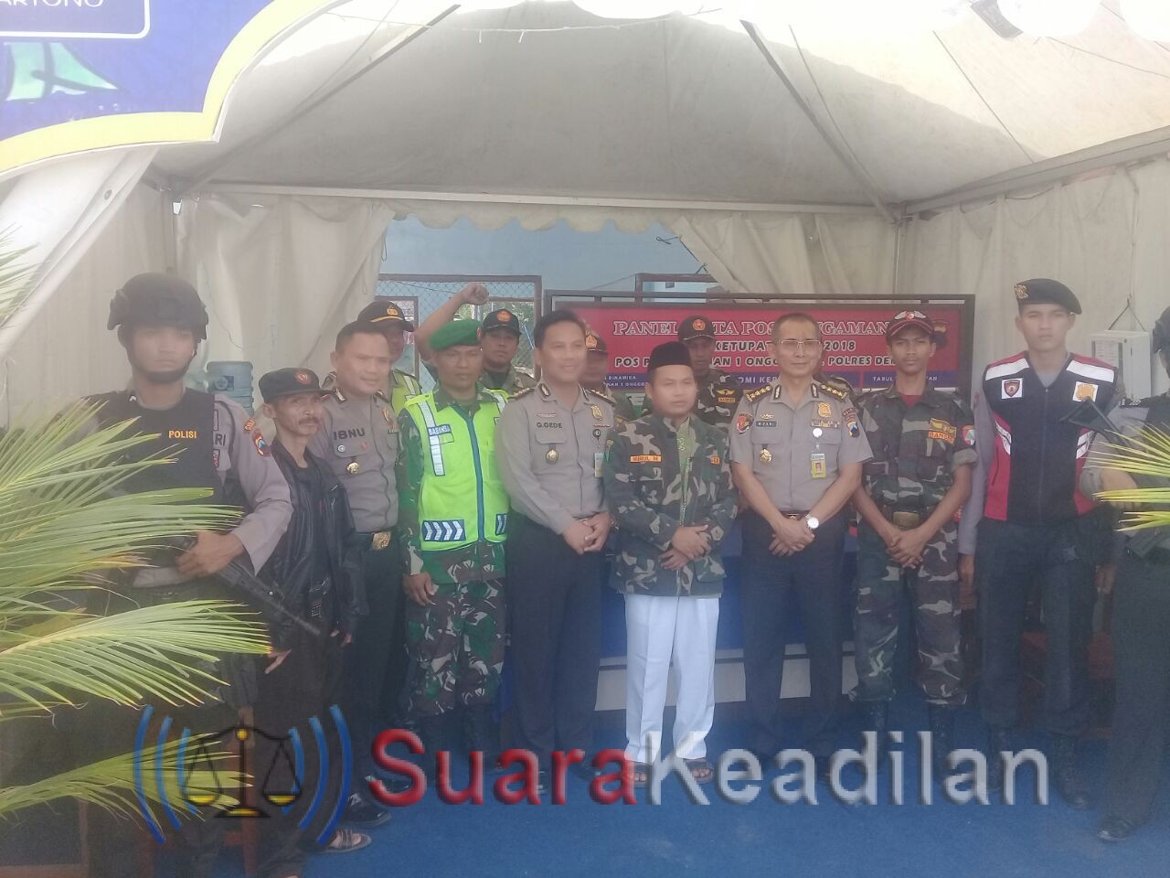 PC. Ansor Satkorcab Demak dirikan 7 Posko Mudik