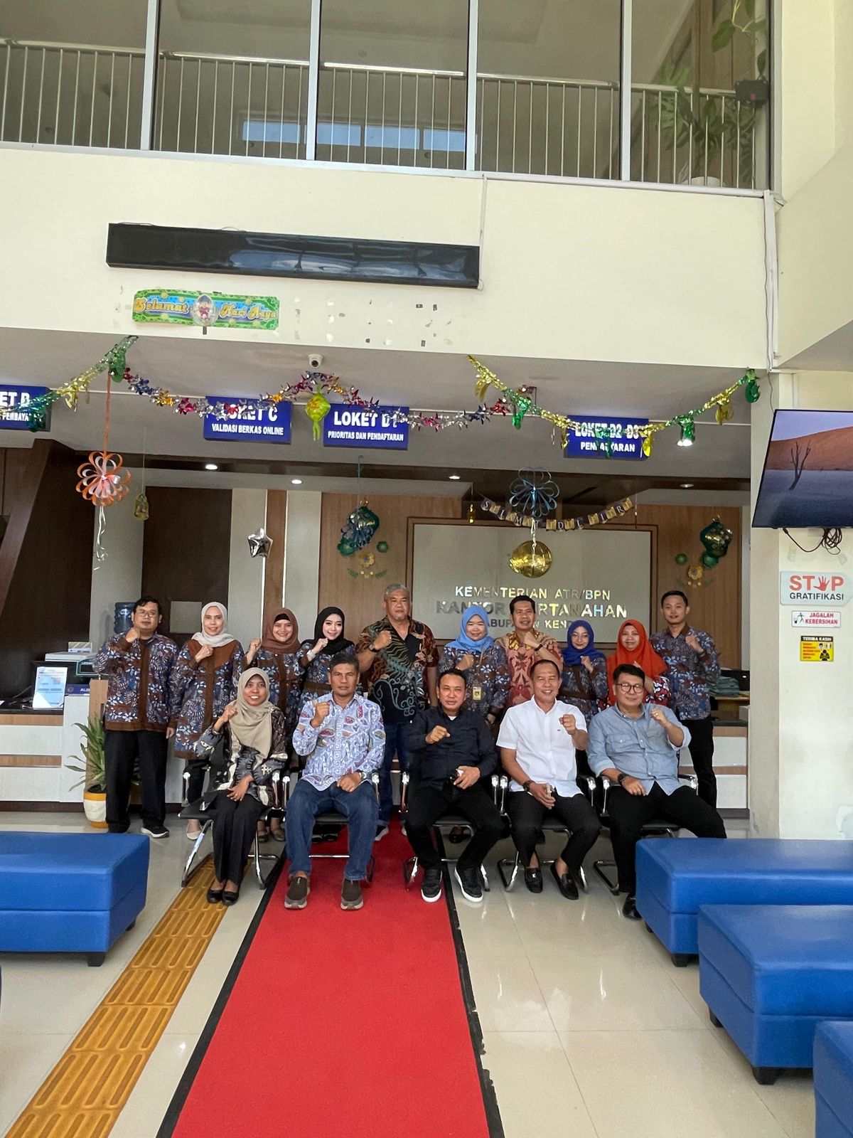 Monitoring & Evaluasi Oleh Kepala Kantor Wilayah BPN Jawa Tengah Terkait Pelayanan Pertanahan Terbatas Selama Cuti Lebaran Idul Fitri 1446 H