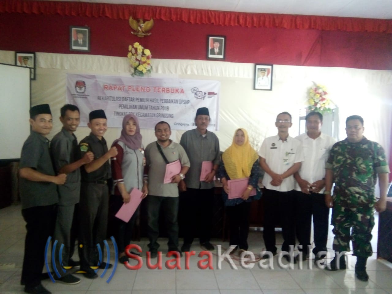 Jumlah Pemilih DPSHP PPK Gringsing Berkurang