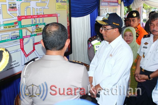 Menhub  Pastikan Arus balik Lancar