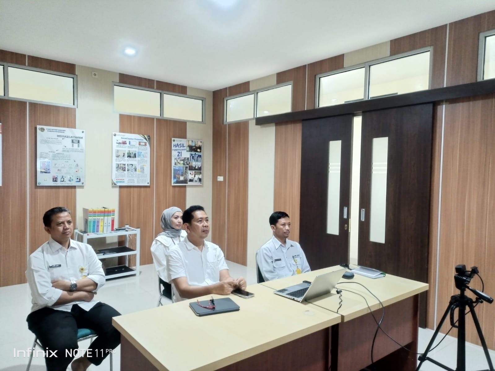 Zoom Meeting “Rapat Koordinasi Percepatan Pendaftaran Tanah Wakaf