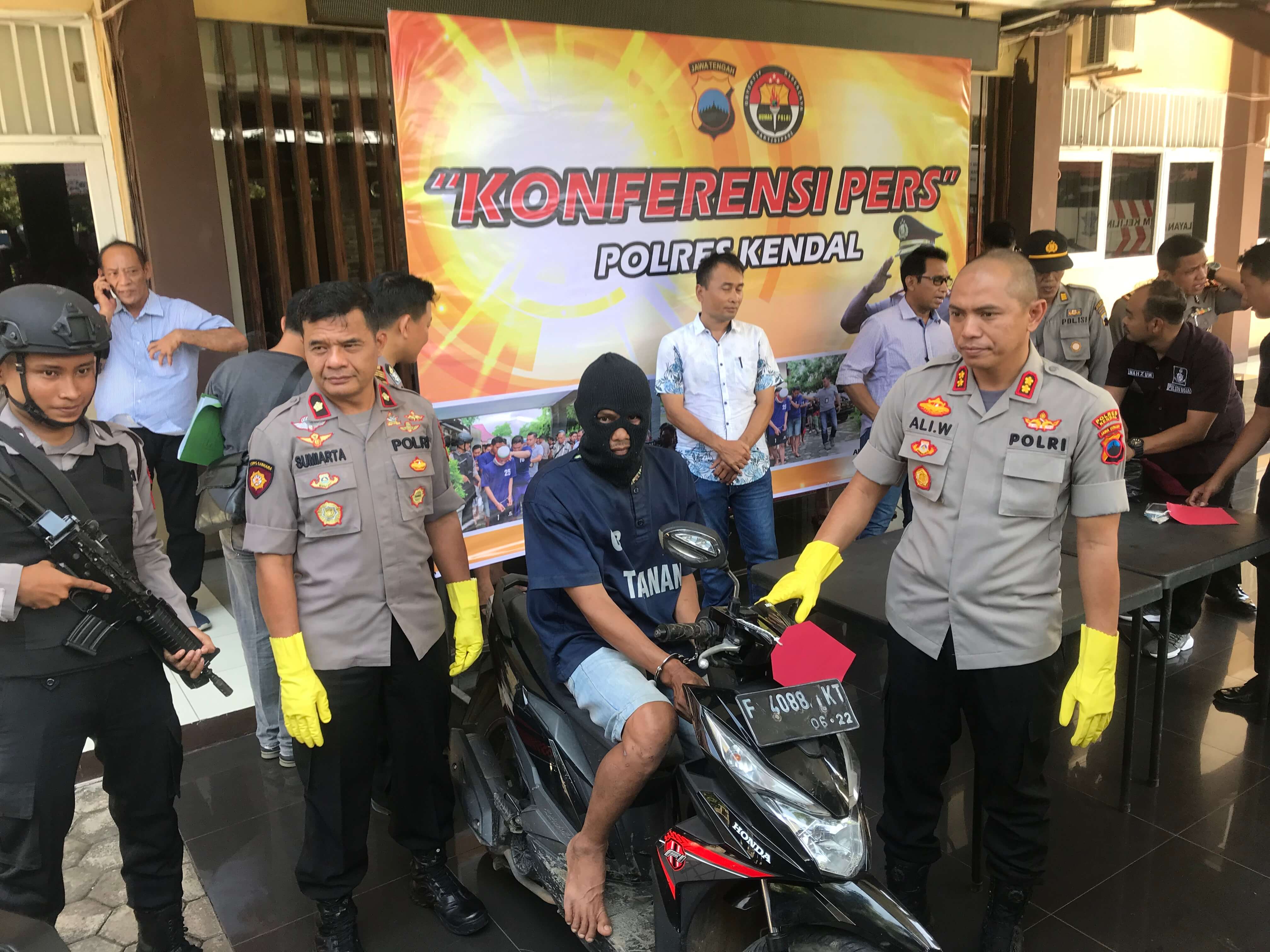 Curi Sepeda Motor, Wahyudi Ditangkap Polisi
