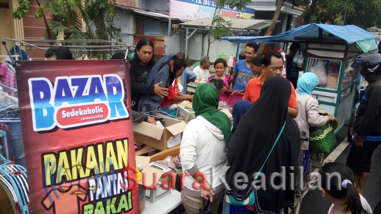 Wow Bazar Pakaian Sedekaholic, Ambil Sepuasnya Bayar Seiklhasnya…!
