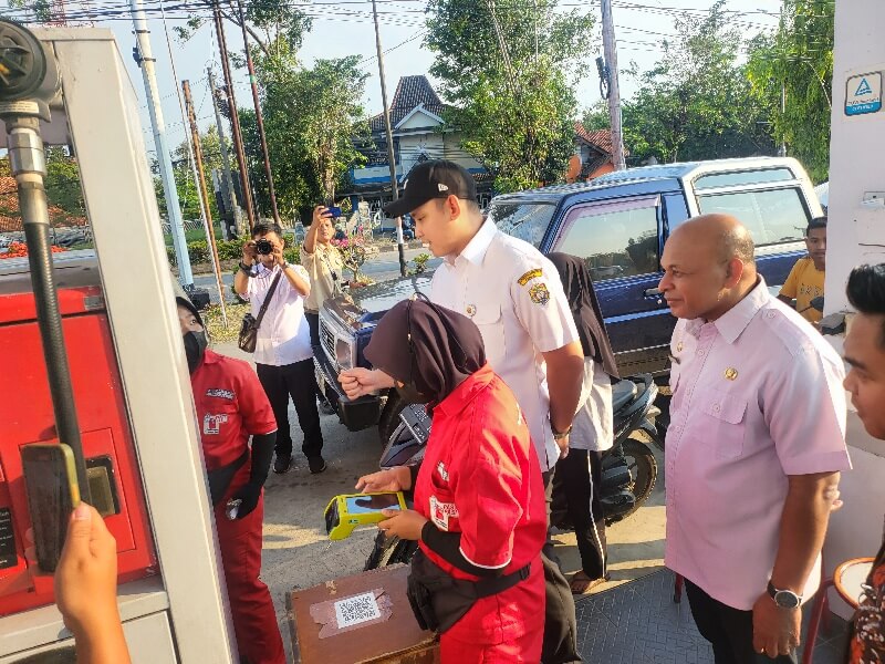 Pastikan Stok BBM Aman, Bupati Cek Sejumlah SPBU