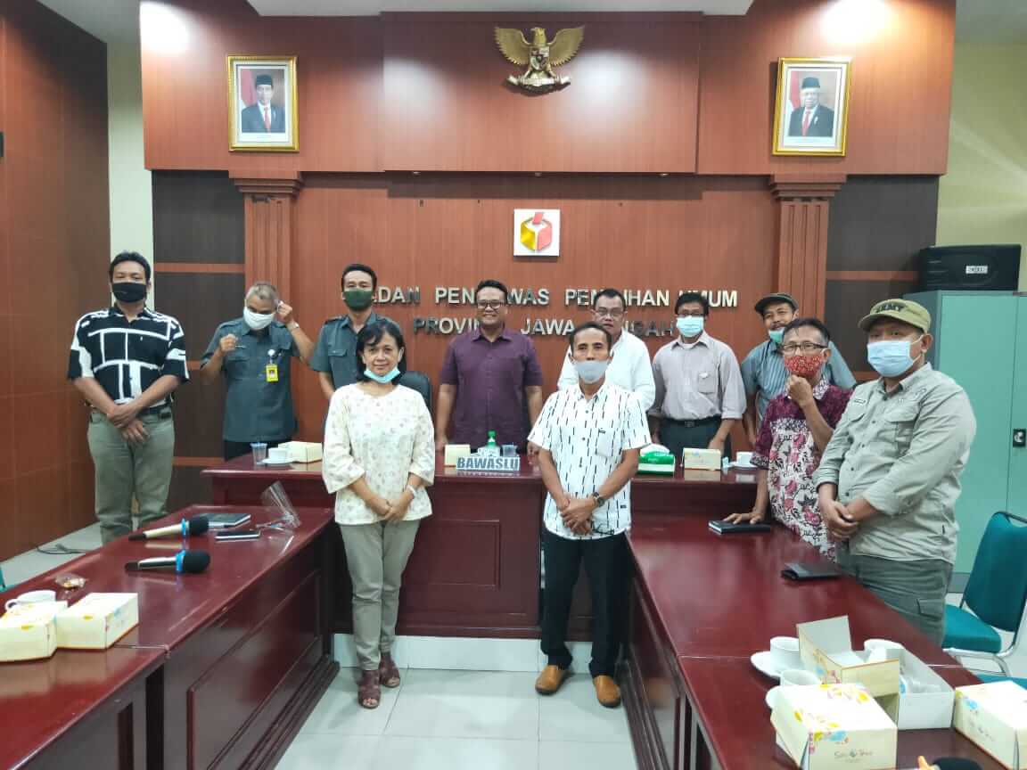 Bawaslu Jateng-Ajak Mappilu-PWI Jateng Bersama Awasi Pelanggaran Pilkada