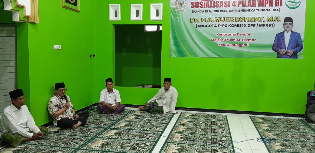 Giliran Warga Gunungpati Mendapat Sosialisasi Empat Pilar Kebangsaan
