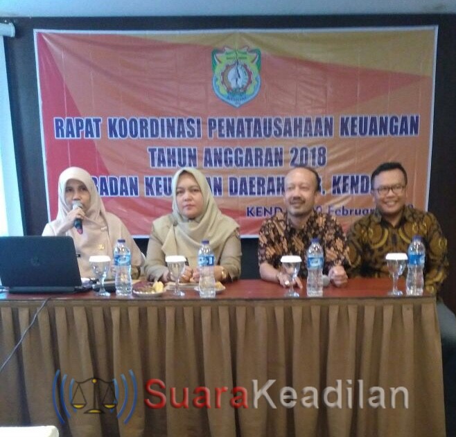 Bakeuda Gelar Rakor Penatausahaan Keuangan Daerah