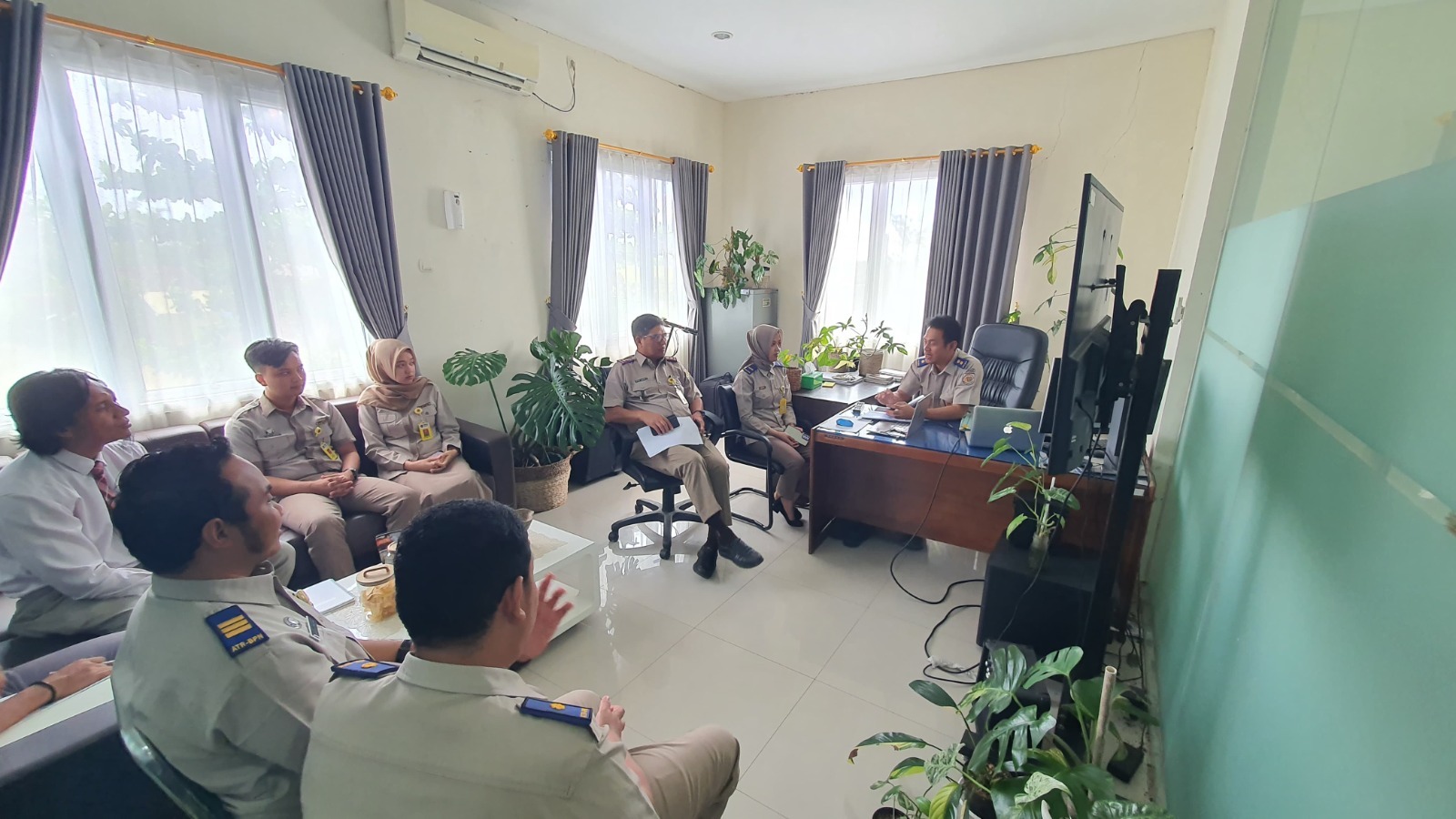 Pembahasan Kerjasama Pembuatan Peta Dasar di Kabupaten dengan Departmen Teknik Geodesi UNDIP
