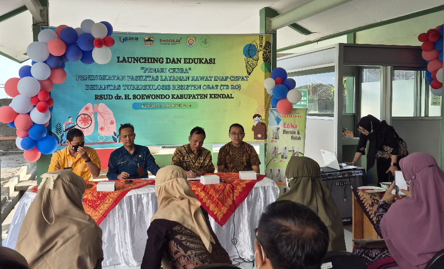 Launching Penari Cebra, RSUD dr H Soewondo Kendal Siap Layani Pasien TB RO