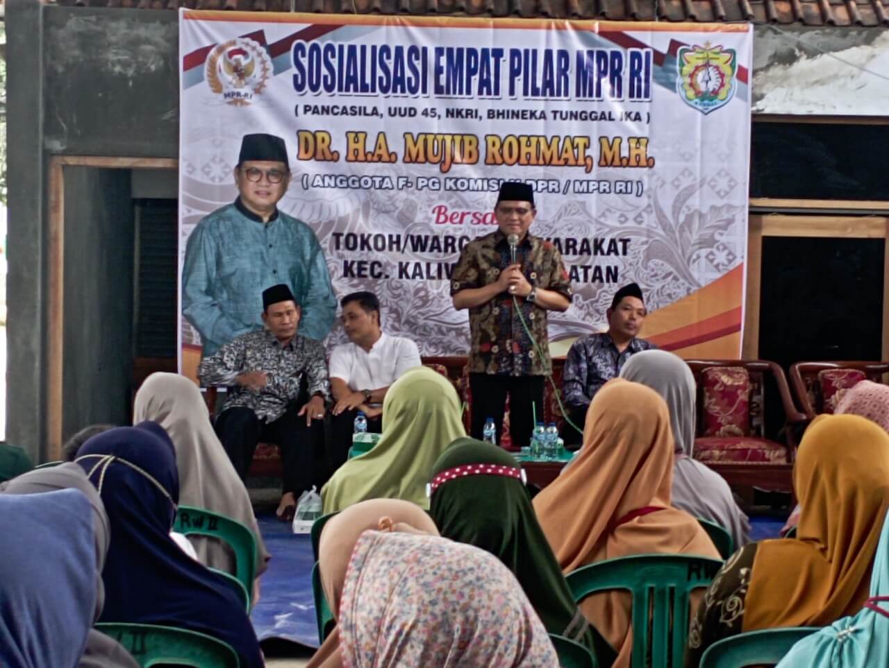 Warga Kaliwungu Selatan Diajak Menjaga Dan Mengimplementasikan Nilai Luhur Empat Pilar Kebangsaan