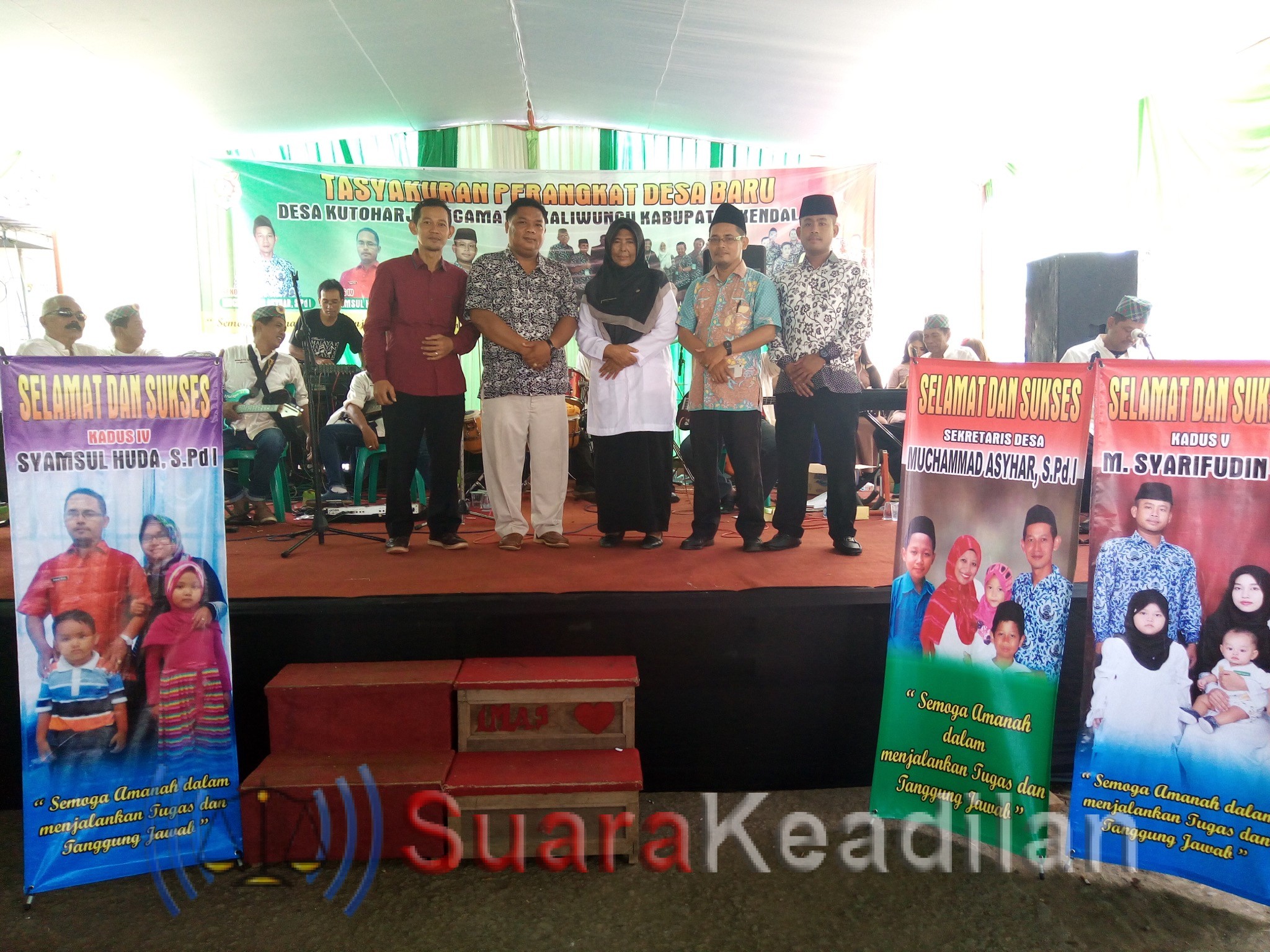 Sambut Perangkat Baru, Pemdes Kutoharjo Gelar Tasyakuran