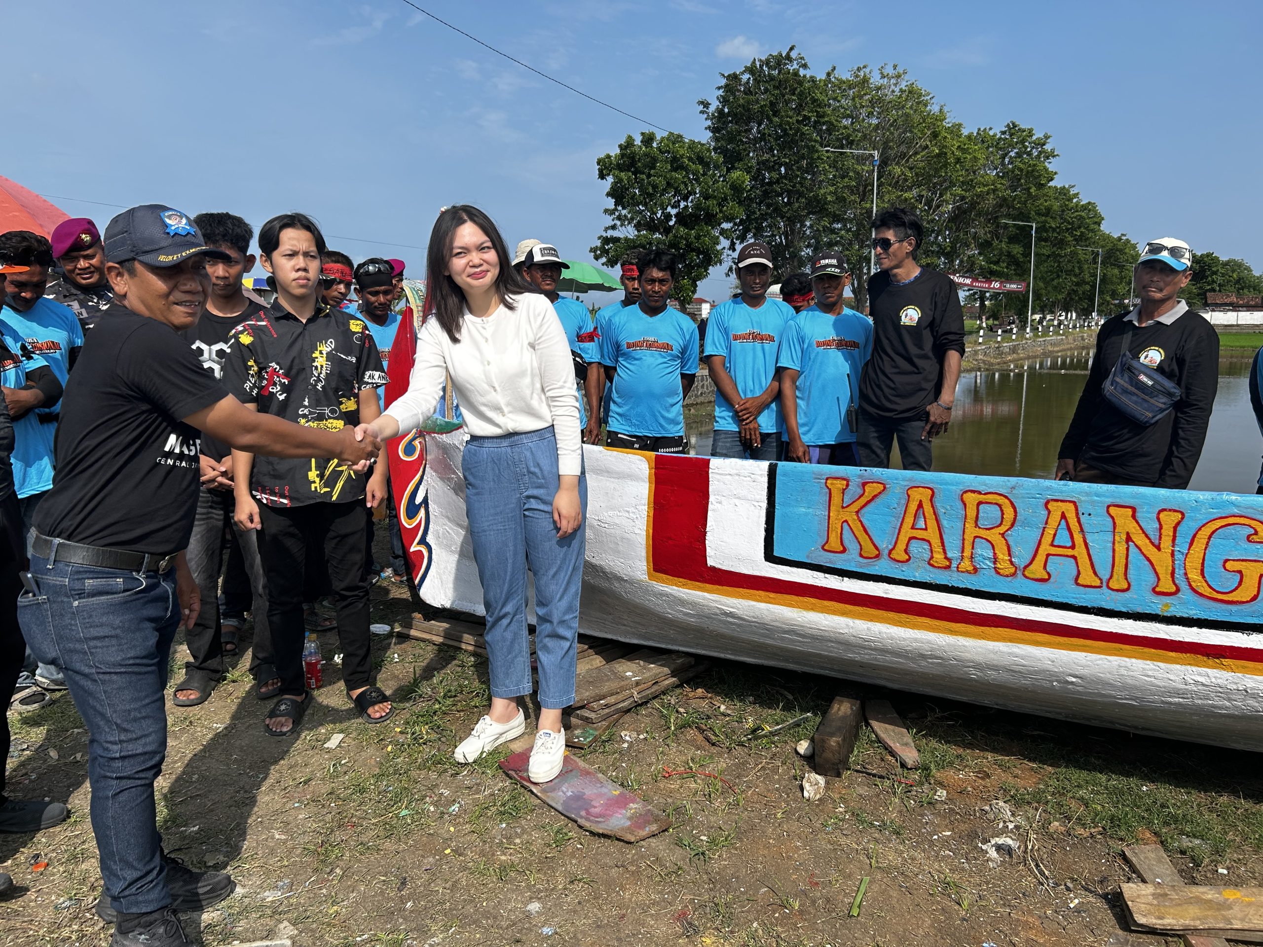 Dukung Kali Buntu Jadi Obyek Wisata, Nattaya Bantu Perahu