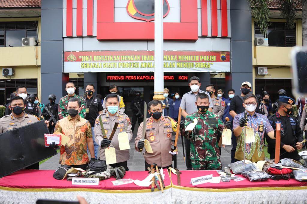 Kapolda Jateng Imbau Pelaku Premanisme Bersamurai Di Solo Serahkan Diri