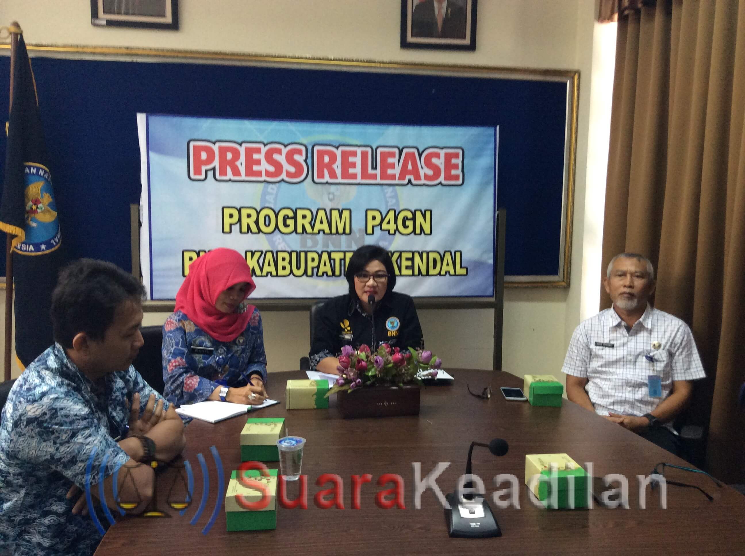 Selama 2018, BNNK Kendal Ungkap Dua Kasus Narkoba