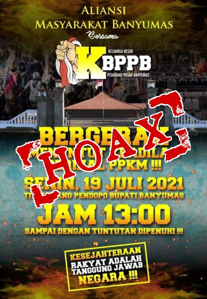 Polda Jateng Akan Tindak Tegas  Penyebar Hoax Tolak PPKM Darurat