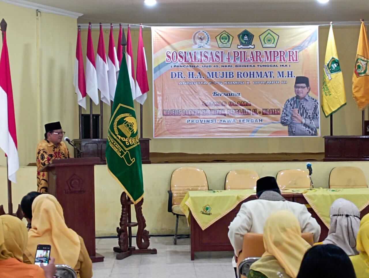Satkar Ulama, MDI Hingga Jamaah Pengajian Al Hidayah Diajak Implementasikan Nilai Luhur 4 Pilar Kebangsaan