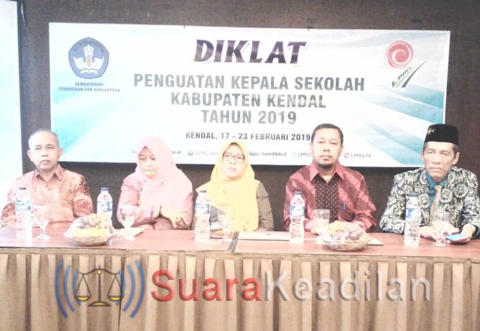Maarif Kendal dan LPPKS Kemendikbud Selenggarakan Diklat Penguatan Kasek